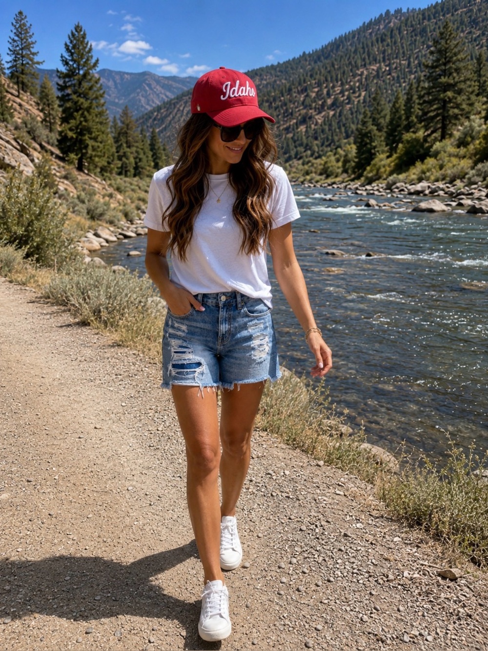 American Eagle 🦅 Distressed Denim Cutoff Shorts